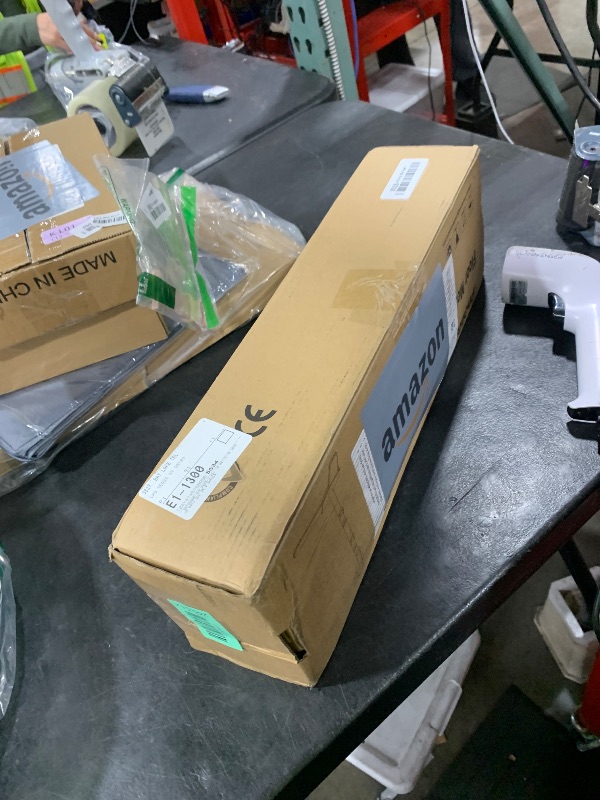 Photo 1 of Single Tall Monitor Mount, Extra Long Computer Stand with 47 inch Pole, Floor Computer Stand, Free-Standing Monitor Desk Mount Support 13 to 27 inch Screen,22lbs