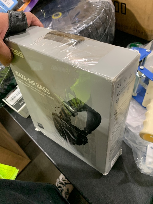 Photo 1 of BOSS Personal Bass Amplification System (WAZA-AIR-B), Black