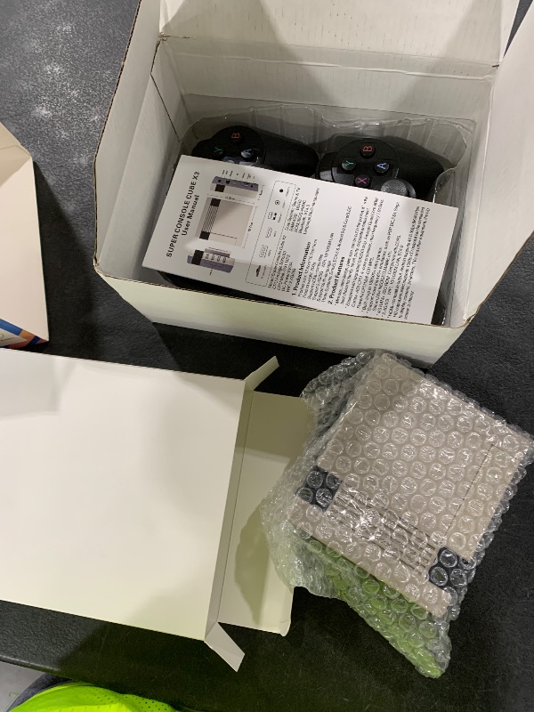 Photo 1 of Kinhank Super Console Cube X3 Retro Game Console with 100000+ Games, EmuELEC 4.6/Android 9.0 in 1,2.4G+5G,BT 4.0,Compatible with 65+ Emulators