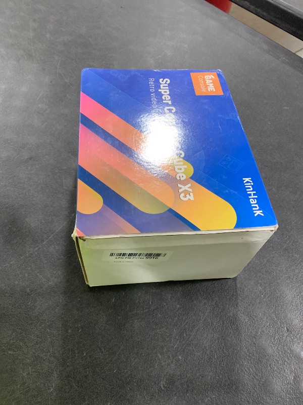 Photo 1 of Kinhank Super Console Cube X3 Retro Game Console with 100000+ Games, EmuELEC 4.6/Android 9.0 in 1,2.4G+5G,BT 4.0,Compatible with 65+ Emulators