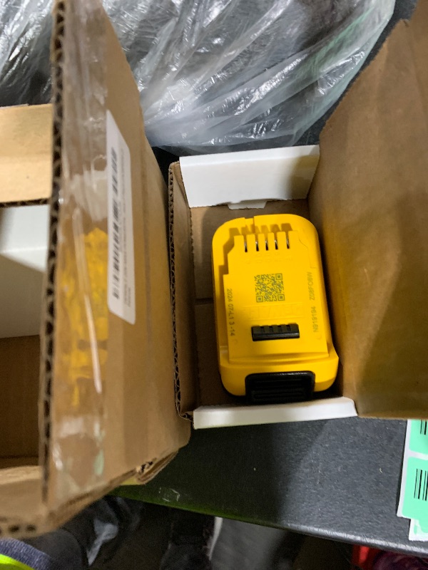 Photo 1 of DEWALT 20V MAX POWERSTACK Lithium Ion Battery 2 Pack (DCBP034-2)