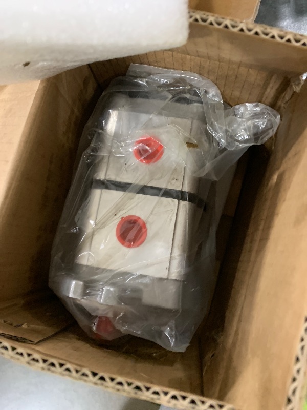 View 2 of PGP51088G3LP Two-Section Acting Hydraulic Pump, Hydraulic Gear Pump Fit for Skid Steer Loader KTT23