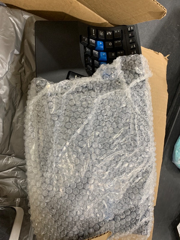 Photo 1 of Kinesis Advantage2 Ergonomic Keyboard (KB600), Black top case, Cherry MX Brown Switches, QWERTY keycaps