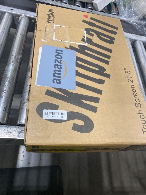 Photo 1 of SKitphrati 21.5 Inch Touchscreen Monitor FHD 1920x1080p IPS Screen, VESA Support, 10-Points Computer Touch Screen PC Display with Type-B HDMI VGA Port, 75Hz Desktop Touch Display, Black