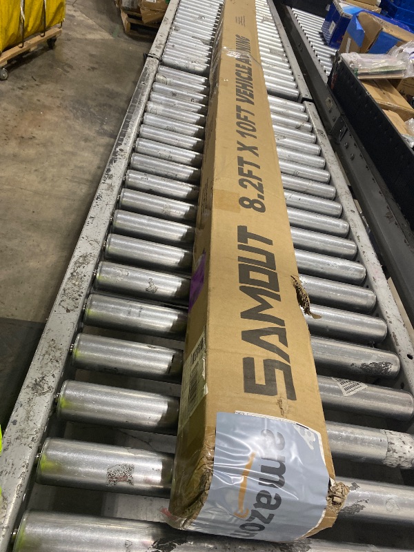 Photo 1 of SAMOUT Vehicle Awning, 8.2ft x 10ft, Rooftop Pullout Ripstop UPF50+ Side Awning, Reinforced Hinges & Poles for Jeep/SUV/Truck/Van