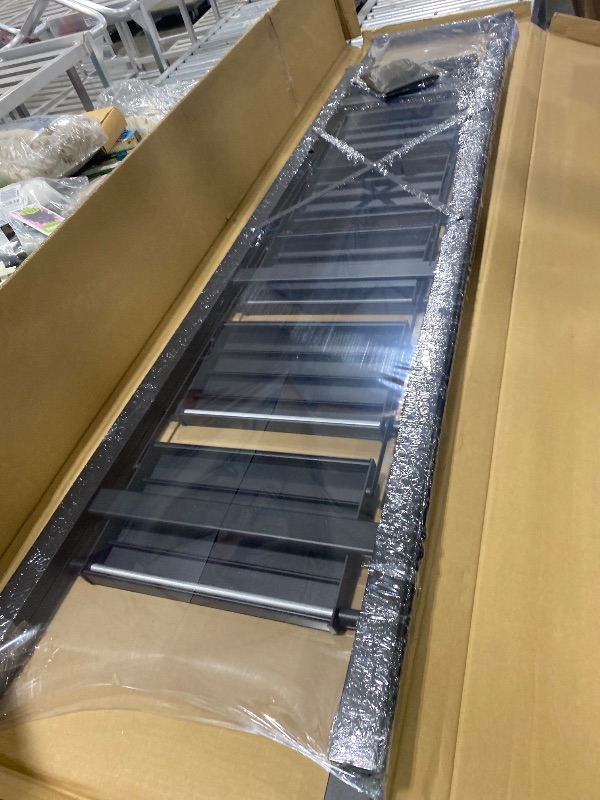 Photo 1 of WOA WOA 6 Step Ladder for High Ceiling, Lightweight Folding Ladders, with Handrails & Anti-Slip Wide Pedal, for Home and Kitchen Tall Cabinets, 330 lbs Capacity - Black
