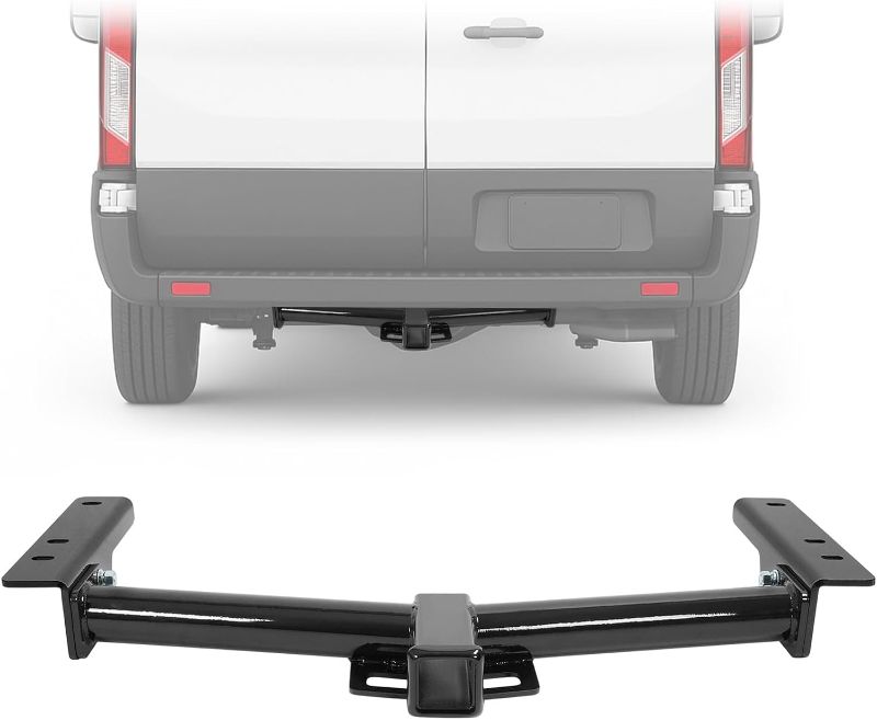 Photo 1 of Class 3 Rear Trailer Hitch, 2 Inch Receiver Compatible with 2015-2025 Ford Transit-150 Transit-250 Transit-350 E-Transit
