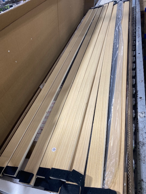 Photo 1 of Novilla King Size Bed Frame Upholstered Platform King Bed Frame with Adjustable Headboard, Strong Weight Capacity, No Box Spring Needed, Easy Assembly, Grey