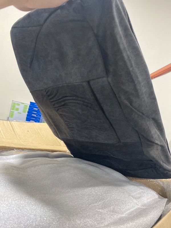 Photo 1 of Combo Zero Gravity Loveseat Power Reclining Sofa with Console, Heat and Vibration Massage, Recliner Couch for Living Room, Fabric 6035SET (Grey, Loveseat)
 (PARTIAL)