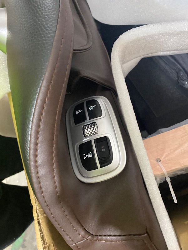 Photo 1 of Real Relax Massage Chair Full Body with Unique Phone Controller,Heart and Blood Measurement, Zero Gravity 3D SL-Track Recliner with APP Control, Child Lock,Pause Button, Back Pad, Favor-06, Dark Brown
