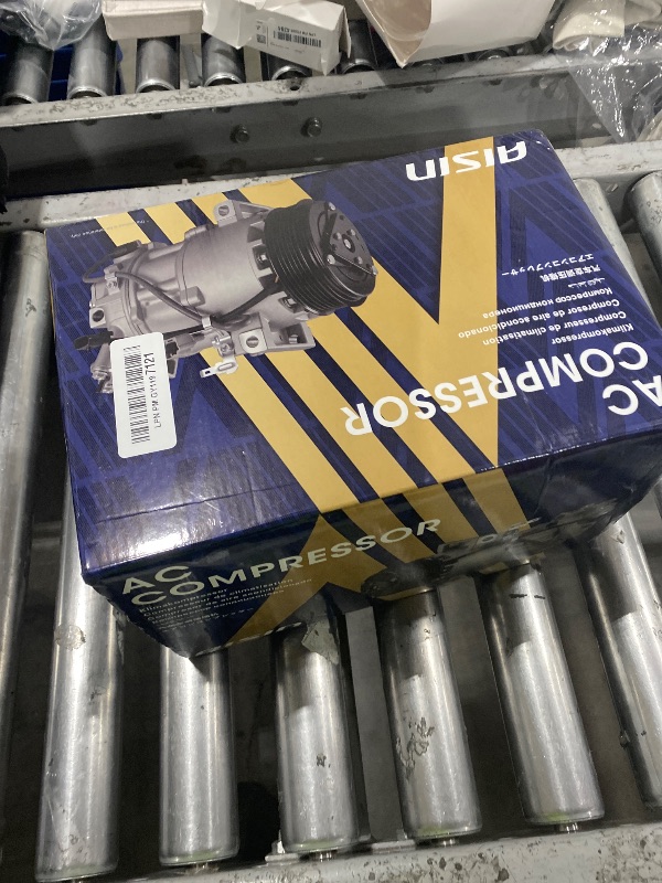 Photo 1 of AISIN AFTERMARKET ACCGM-00530 Air Conditioner AC Compressor - Compatible with Chevrolet Silverado GMC Sierra 2500/3500 HD 2015-2023, Silverado 4500/5500 2019-2020 - 6.6L