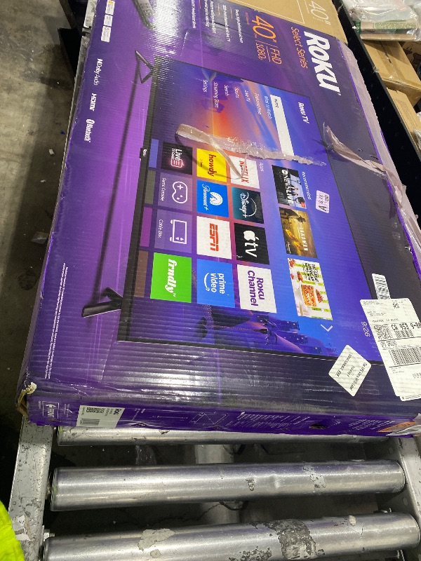 Photo 1 of Roku Smart TV 2026 – 40-Inch Select Series, 1080p Full HD TV – Roku TV with Voice Remote – Flat Screen LED Television with Wi-Fi for Streaming Live Local News Sports & Movies, Bluetooth Headphone Mode