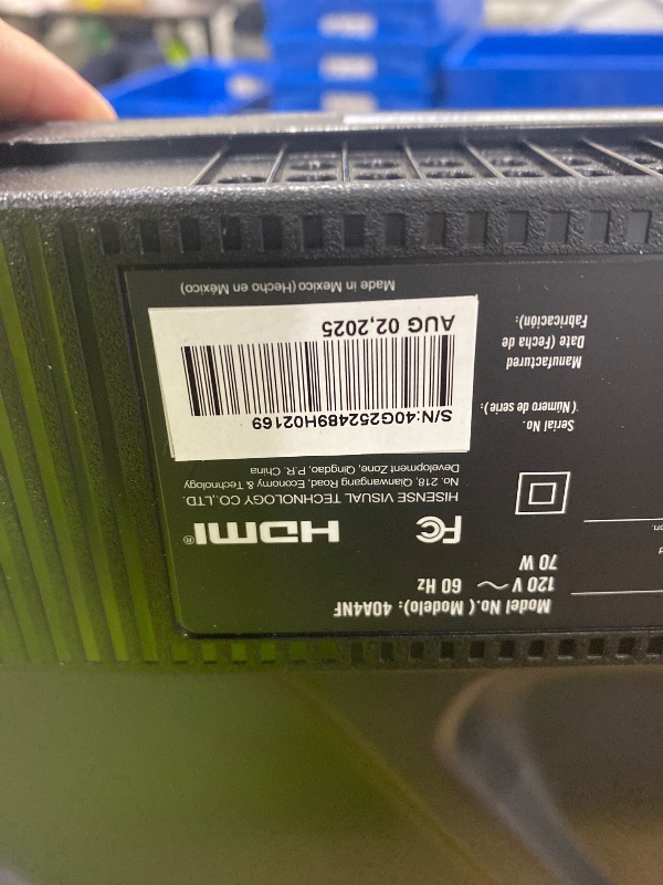 Photo 1 of Hisense 40-Inch Class A4 Series FHD 1080p Smart Fire TV (40A4NF, 2025 Model) - DTS Virtual: X, Slim Bezel Design, Alexa Built in, Streaming TV, Black