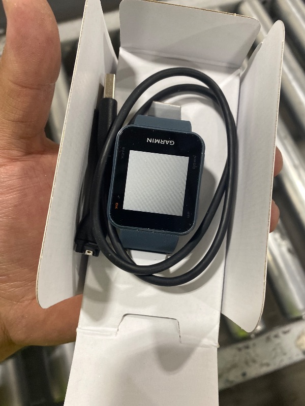 Photo 1 of Garmin Approach S10, Lightweight GPS Golf Watch, Granite Blue