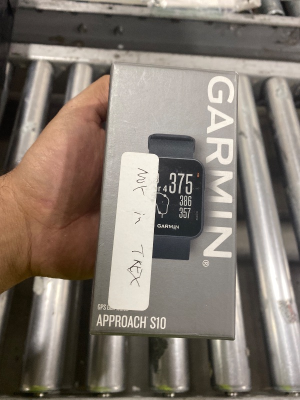 Photo 1 of Garmin Approach S10, Lightweight GPS Golf Watch, Granite Blue