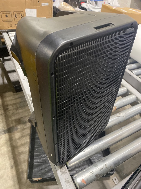 Photo 1 of NBVOICE Professional Portable All-in-One Integrated 2-Way PA System Fixed Setup, Suitcase Design w/ 8-Channel Mixer, 2 Speaker Stands, Bluetooth, Mic for Performances, Presentations