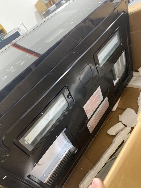 Photo 1 of ThermoMate 30" Over the Range Low Profile Microwave Oven with Sensor Cooking, 1.2 Cu.Ft Slim, 1000 Cooking Watts, Voice Control, Multi-Stage Cooking, 400 CFM