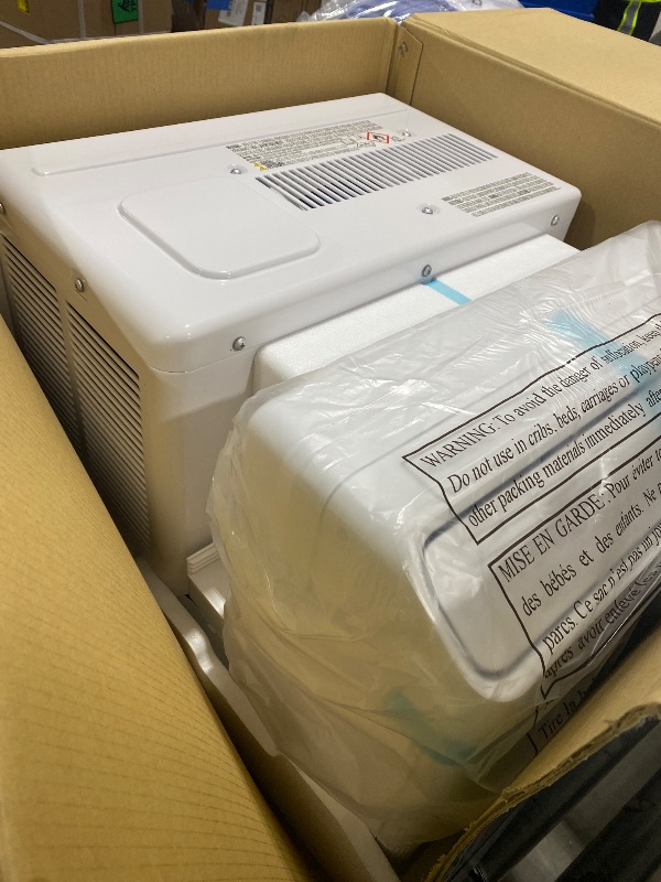 Photo 1 of Midea 12,000 BTU U Shaped Smart Inverter Window Air Conditioner - Cools 550 Sq Ft, Ultra Quiet with Open Window Flexibility - Alexa/Google Assistant Compatible - 35% Energy Savings, Remote (Updated)