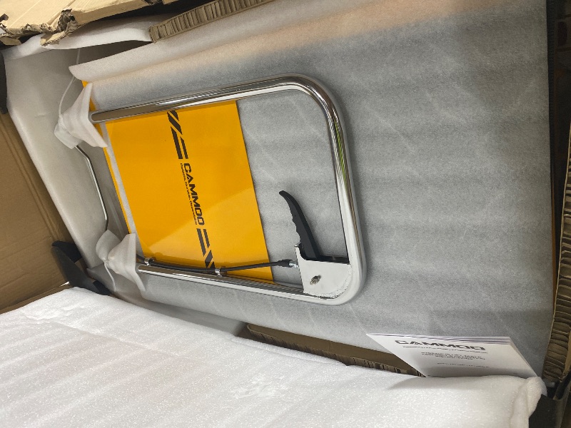 Photo 1 of Hydraulic Lift Table Cart, 1100lbs Capacity, 34.7" Lifting Height, Single Scissor Lift with Non-Slip Pad & Safety Guard Foldable Handle for Material Handling and Transportation, Yellow