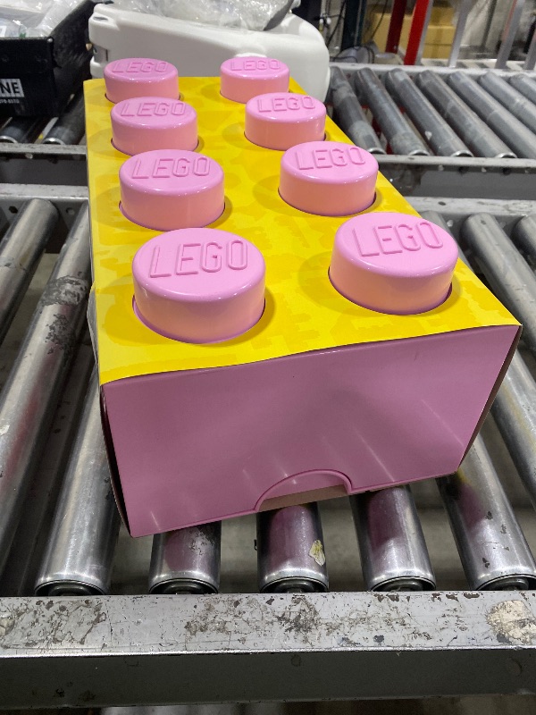 Photo 1 of LEGO Storage Box Brick 8 DIF Light Purple