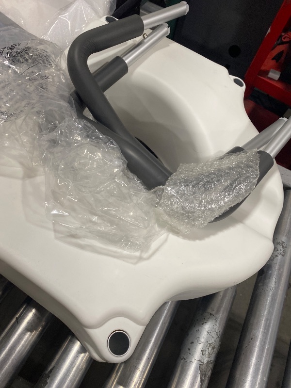 Photo 1 of 2-in-1 Locking Raised Toilet Seat with Tool-free Removable Arms