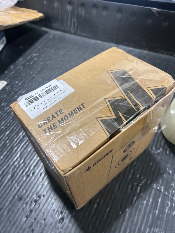 Photo 1 of Donner Electric Drum Amplifier 20Watt, Wireless Bluetooth Electronic Drum Amp with 3" and 0.75" Dual Drivers, Mini Rack-Mountable Monitor Speaker DDA-20SE 80W Peak, Portable for Home Practice