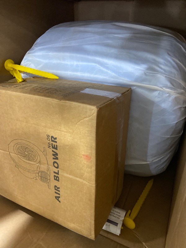 Photo 1 of GOFAFALO Inflatable Grade Water Slide with Big Splash Pool, 22.5 * 9.84 * 10.6FT Backyard Party Bule Oxford Water Slide with Air Blower