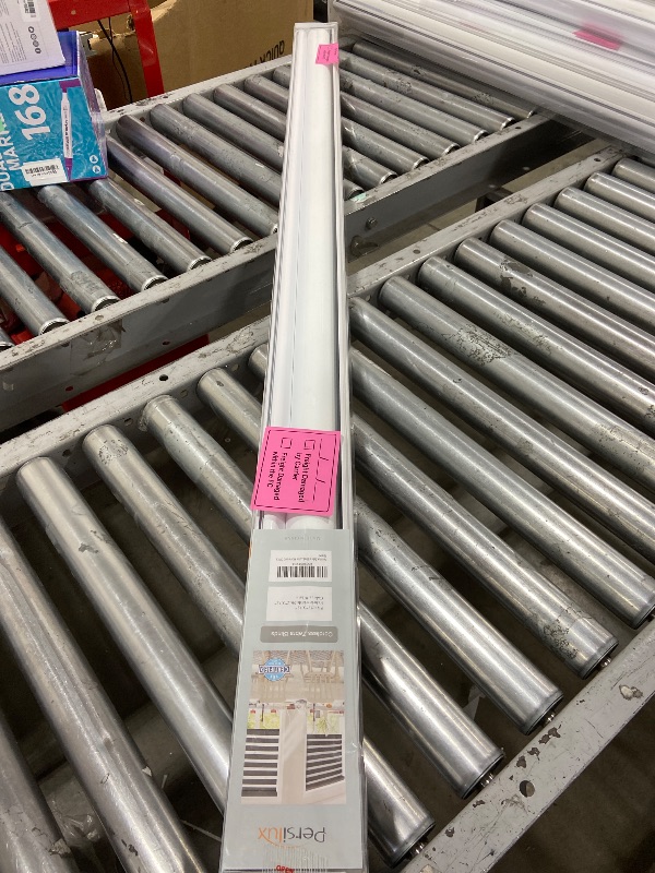 Photo 1 of Persilux Zebra Blinds for Windows, Cordless Roller Shades Window Treatments (57" W x 72" H, White) Light Filtering Dual Layer Roller Window Shades Light Filtering Sheer Shades for Home and Office