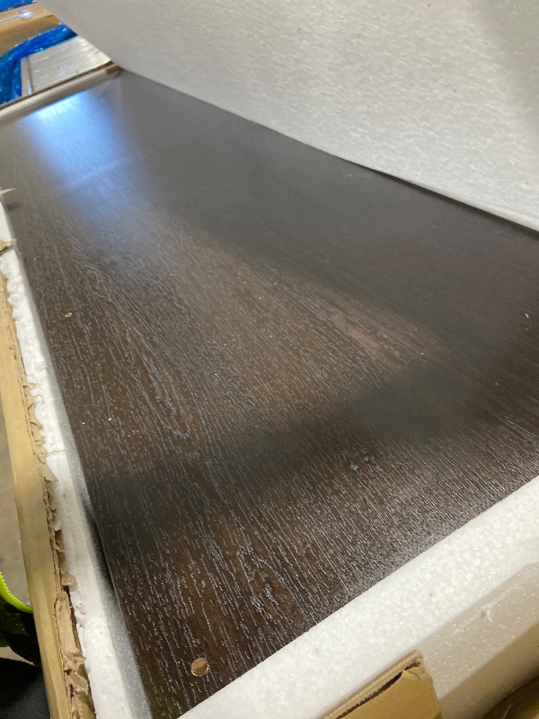 Photo 1 of Furinno CUBICLE Book Shelf, 8-Cube Bookshelf, Extra Thick Frame Horizontally & Vertically Reversible Bookcase with Open Back, 14.6" x 30" x 58", for Living Room, Bedroom, Home Office, Black Dark Oak