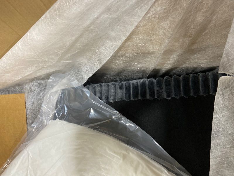 Photo 1 of GENERIC GREY CLOUD SOFA AND OTTOMAN BOXES ABCD