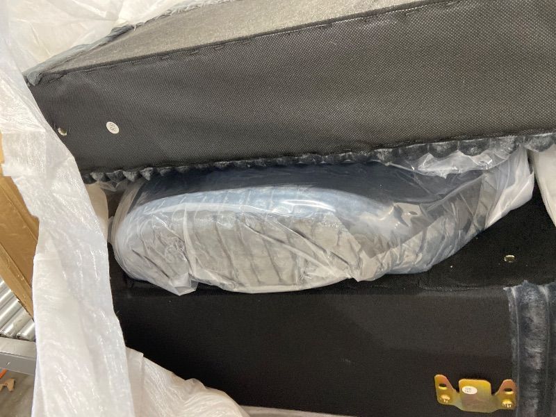 Photo 1 of GENERIC GREY CLOUD SOFA AND OTTOMAN BOXES ABCD