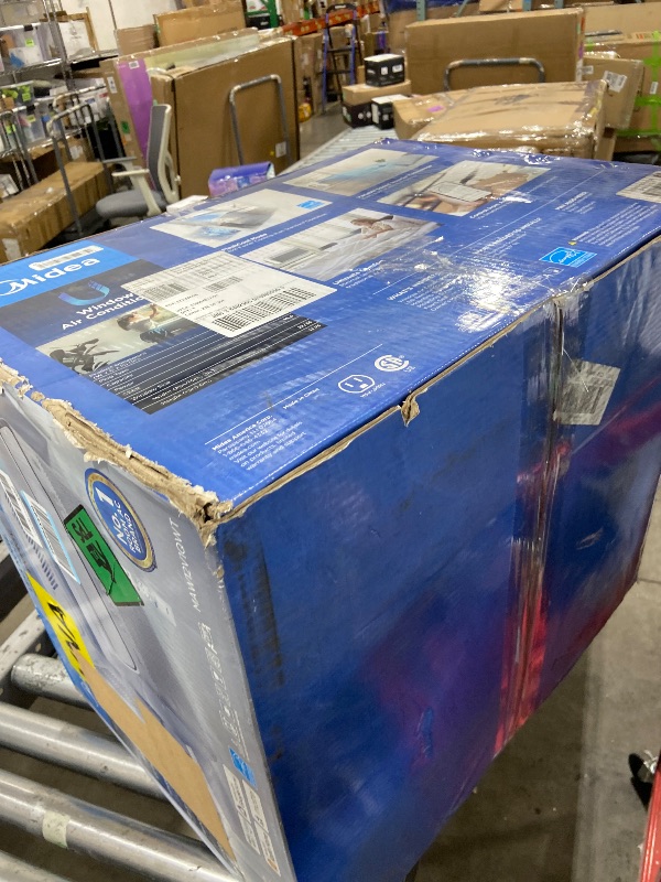 Photo 1 of Midea 12,000 BTU U Shaped Smart Inverter Window Air Conditioner - Cools 550 Sq Ft, Ultra Quiet with Open Window Flexibility - Alexa/Google Assistant Compatible - 35% Energy Savings, Remote (Updated)