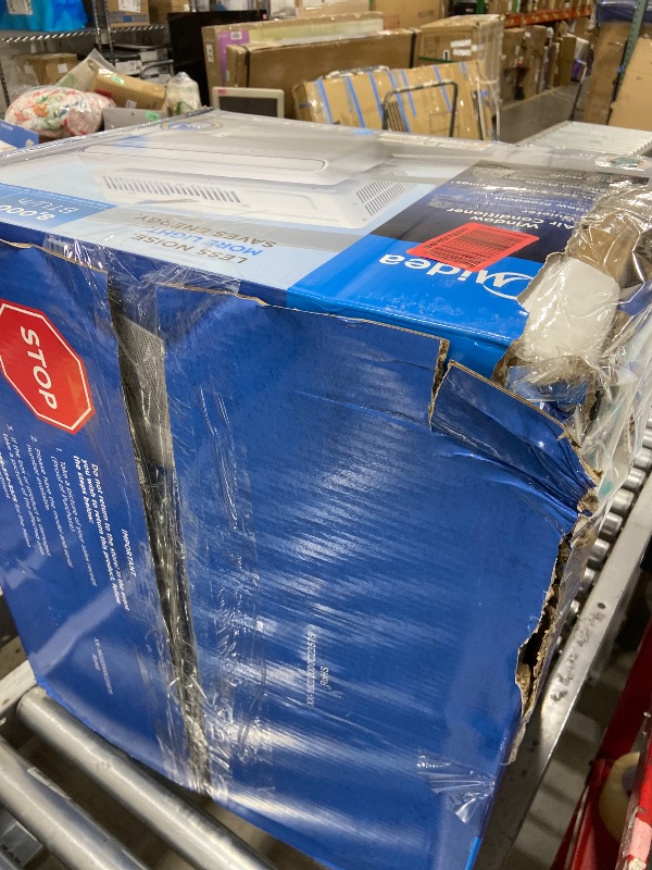 Photo 1 of Midea 6,000 BTU U Shaped Smart Inverter Window Air Conditioner - Cools 250 Sq Ft, Ultra Quiet with Open Window Operation - Alexa/Google Assistant Compatible, 37% Energy Savings, Remote (2026 Edition)