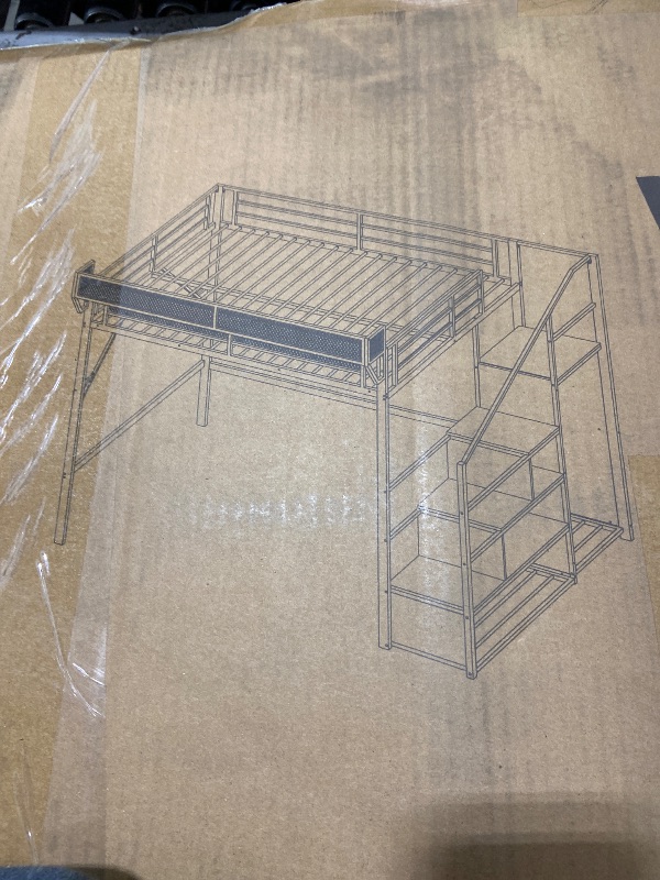 Photo 1 of FULL LOFT BED WHITE 