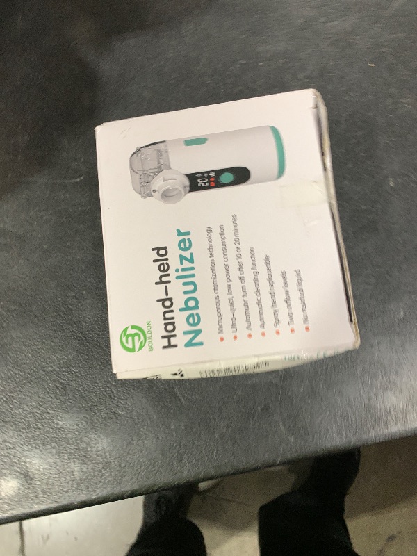 Photo 1 of Nebulizer for Respiratory System, Portable Nebulizer with Self-Clean Mode, Rechargeable Nebulizer for Home Office Travel