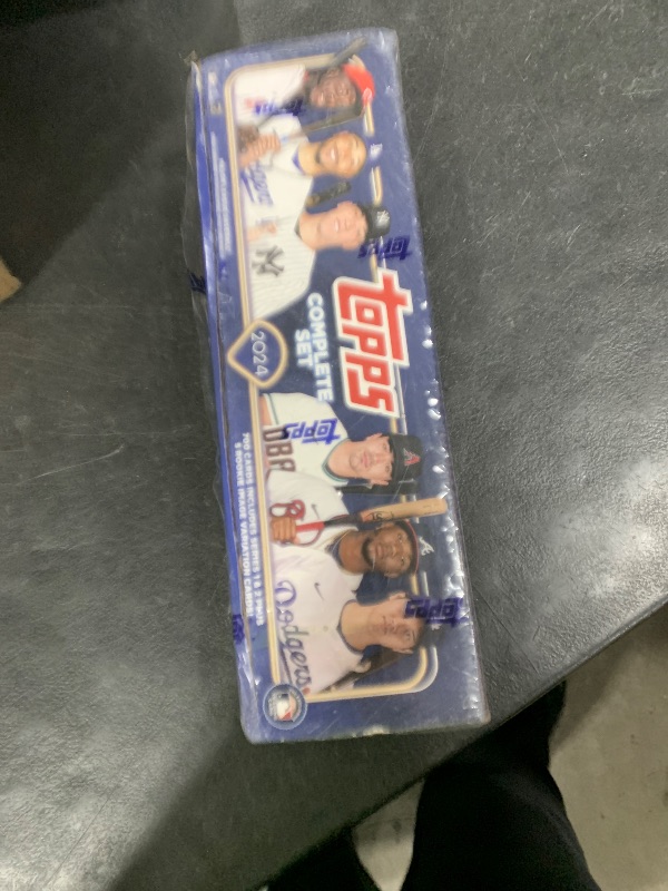 Photo 1 of 2024 Topps Baseball Complete Set Factory Sealed Box Set - Baseball Complete Sets