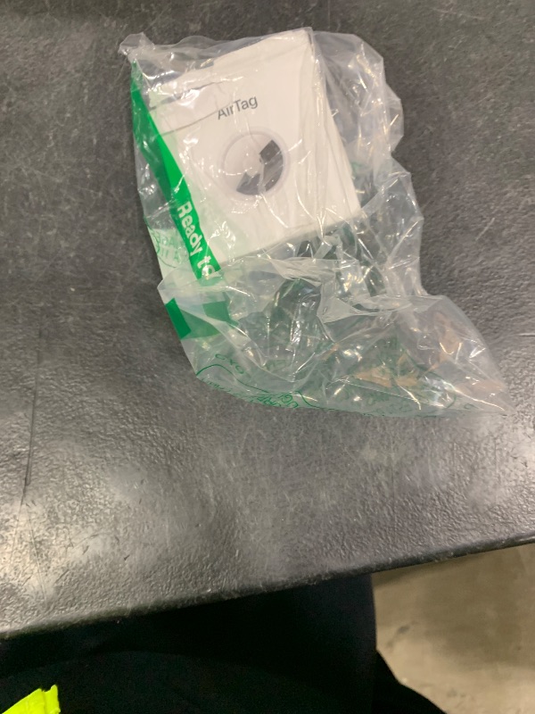 Photo 1 of Apple AirTag (2nd Generation): Tracker for Keychain, Wallet, and More; Locator with Sound; Simple One-Tap Setup with iPhone or iPad; Key Finder with up to 1.5X Precision Finding Range