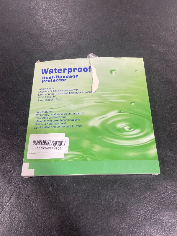 Photo 1 of CIVJET Cast Covers for Shower Leg, Waterproof Cast Cover for Showering/Swimming, Cast Protector for Shower Leg Adult, Water Proof Shower Boots for Foot after Surgery, Knee, Ankle, Boot (Diameter-7.9")