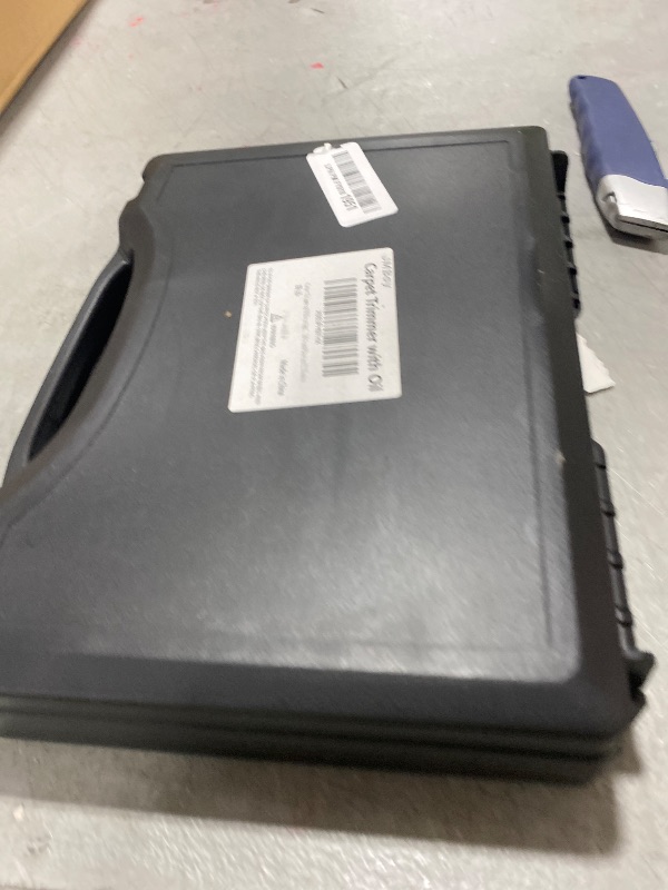 Photo 1 of Carpet Trimmer with Shearing Guide, Electric Speed Adjustable Rug Tufting Carver Clippers, Electric Rug Shears Carpet Carving Tool for Handmade Rug Clean and Tufted Rug(with Stand Base and 2 Blades)