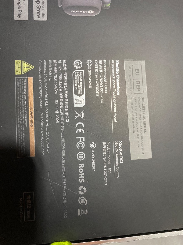 Photo 1 of XbotGo Chameleon AI Auto Sports Action Camera - 4K 60FPS Soccer Camera and Basketball Tracking Camera for Team Sports, Live Streaming, No Subscription, Works with iOS & Android (Lemon Green)