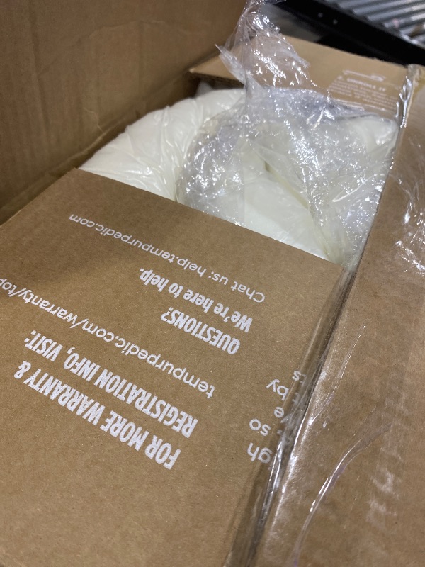 Photo 1 of Tempur-Cloud 2-Inch Mattress Topper, King,White