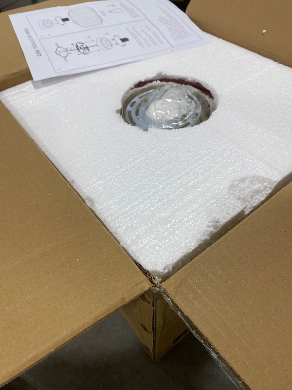 Photo 1 of Qepeety Pink Close to Ceiling Light Hallway Light Fixtures Vintage Antique Brass Ceiling Lamp with 11.02" Stripes Glass Shade Schoolhouse Flush Mount Ceiling Light for Closet Entryway Shower Light