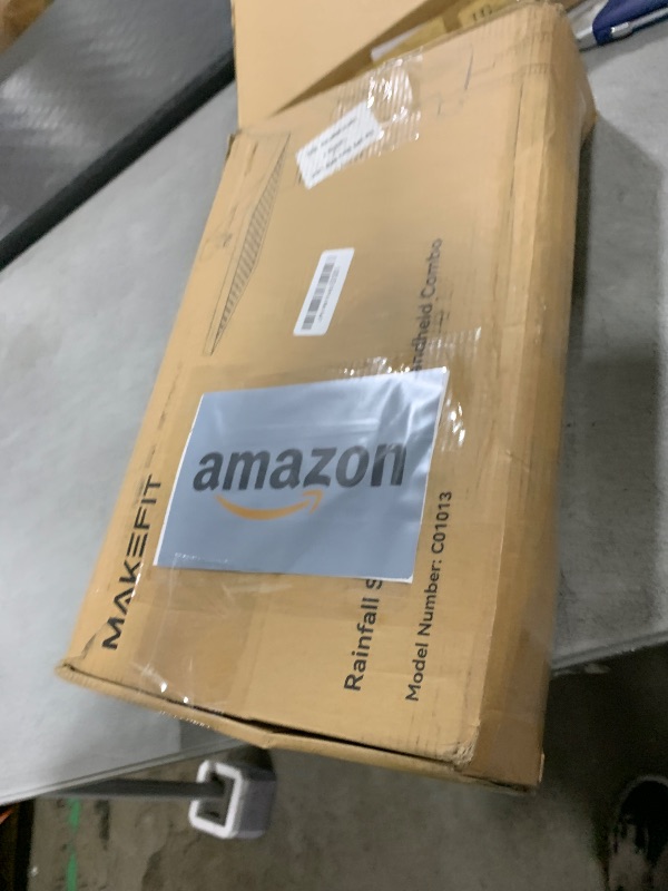 Photo 1 of MakeFit Filtered Rain Shower Head with Handheld Combo High Pressure 12'' Rainfall Shower Heads & Hidden Detachable Wand Dual Showerhead Water Softener for Hard Water Easy Filter Replacement