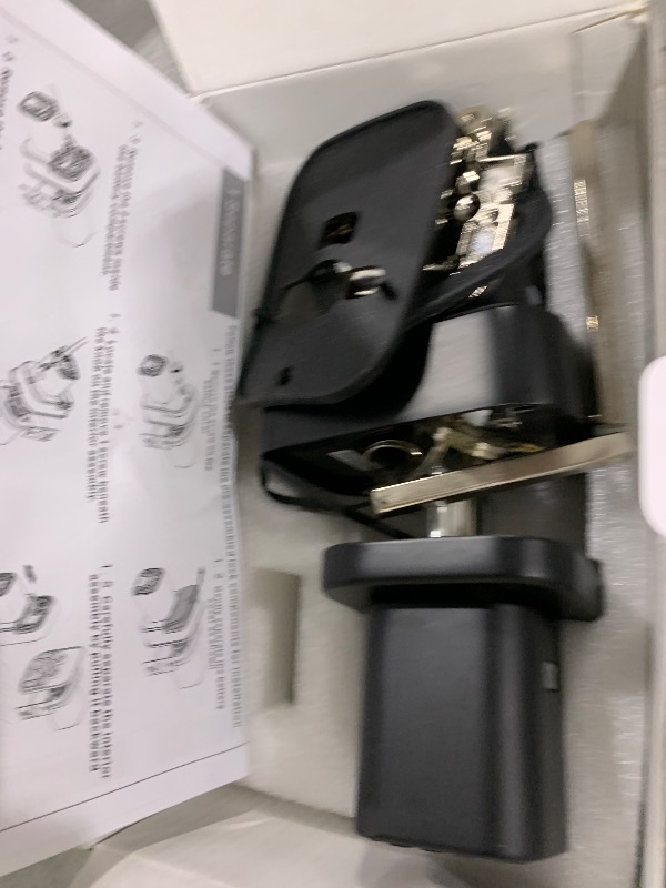Photo 1 of Richelock IU52 Double-Sided Keypad Door Lock, All-Weather, Fully Waterproof Keyless Entry with Dual-Sided Programmable Codes, Same Key Both Sides for Outdoor, Indoor, Gate & Fence