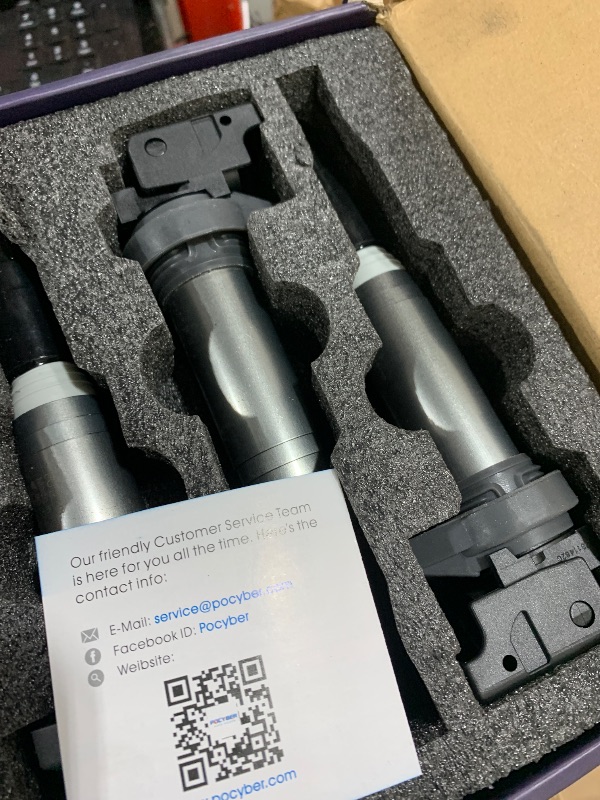 Photo 1 of POCYBER Ignition Coil Pack Set of 6 for BMW Compatible with BMW 325i 325Ci 328i 330Ci 335i 525i 528i 530i 535i 545i X3 X5 M5 M6 Z4 Mini & more, Replaces OE# 12138616153
