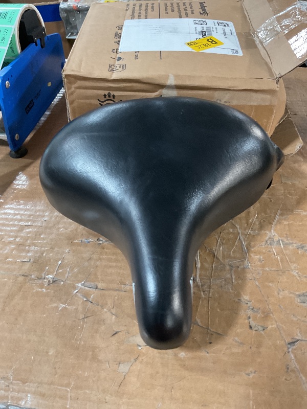 View 2 of ***STOCK IMAGE FOR REFERENCE***
Bike Seat Noseless Wide Bicycle Seat for Women Men, Bike Seats Cushion Comfort for Big Butt, Multiple Fit Saddle for Peloton, Electric, Exercise, Cruiser Bikes