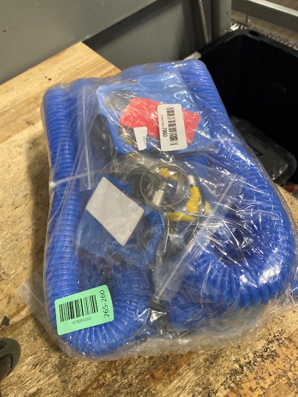 Photo 1 of 1.25 x 59 Inch Pool Hoses for Above Ground Pools,Pool Filter Pump Hoses,Compatible With Intex Filter Pump 607,637 With 12 Metal Clamps?3 Pack?