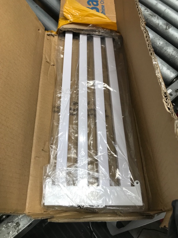 Photo 1 of **missing power cord **Barrina TX-L84 4FT LED Grow Light, 84W, 4 Panels Wider Coverage, Full Spectrum, High PPFD, Super Bright, Linkable, Hanging Fixture, Plant Stand with Grow Light for Indoor, Seeding, 1 Pack