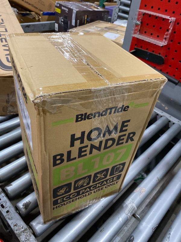 Photo 1 of **Factory Sealed** BlendTide Home Blender, 2700W High-Speed Blender for Ice Crushing Power, Stainless Steel Blades, Kitchen Timer, 10 Speeds, 6 Programs for Smoothies, Frozen Drinks, Self-Cleaning, 64oz Bulk Production