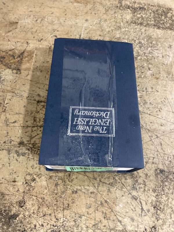 Photo 1 of ***DAMAGED ***BLUE NOT RED****Book Safe with Combination Lock - Jssmst Home Dictionary Diversion Metal Safe Lock Box, SM-BS0405S, Navy Small
